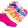 6’lı Paket Kız Çocuk Tie Dye Moda Çorapları 6’lı Paket Kız Çocuk Tie Dye Moda Çorapları