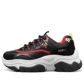 Amp”D x Felix Sneakerlar Siyah/Kırmızı