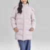 BASIC Uzun Aşağı Ceket “Pembe”