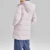 BASIC Uzun Aşağı Ceket “Pembe”