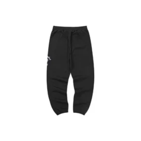 Belden Daralan Polar Spor Pantolon “Siyah Gri”