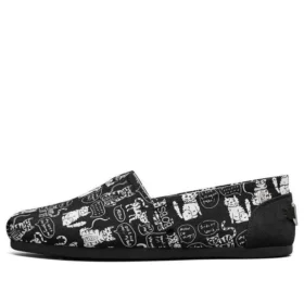 Bob s Plush Slip-on Ayakkabılar Siyah/Beyaz