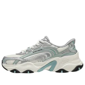 Chunky Sneakerlar “Beyaz Gümüş Yeşil”