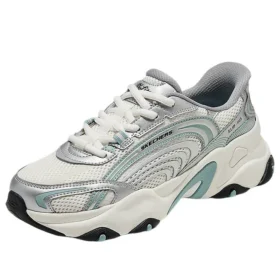Chunky Sneakerlar “Beyaz Gümüş Yeşil”