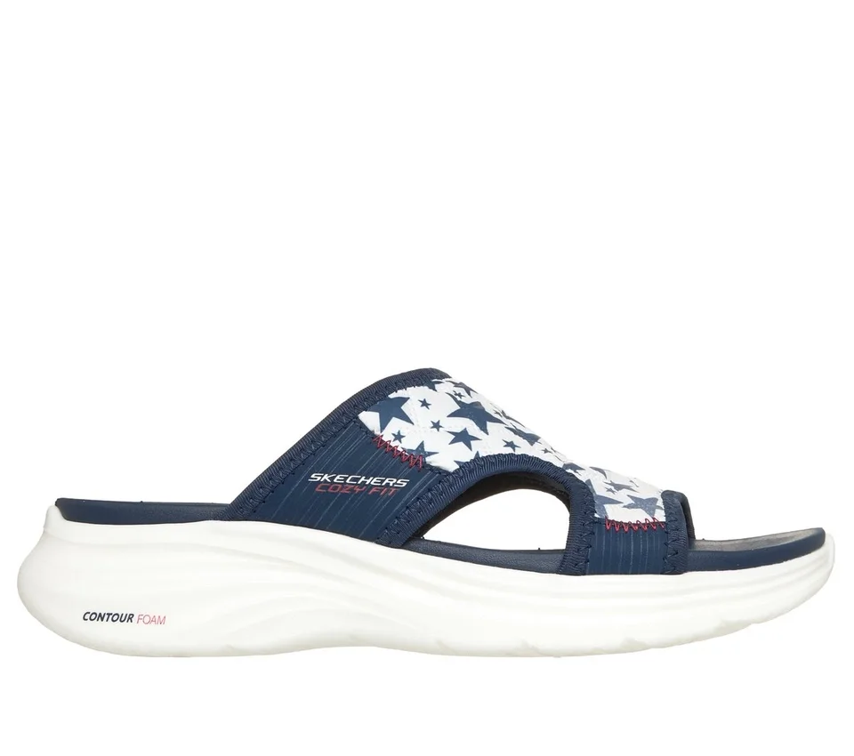 Contour Foam Sandalet – Cozy Fit Americana Aura Contour Foam Sandalet – Cozy Fit Americana Aura