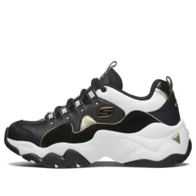 D’ Lites 3.0 Sneakerlar Siyah/Beyaz/Altın