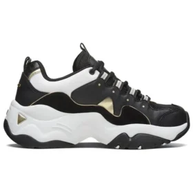 D’ Lites 3.0 Sneakerlar Siyah/Beyaz/Altın