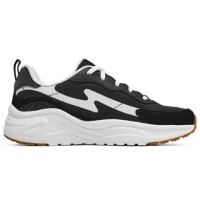 D’ Lites Jogger Kadın Siyah Sneakerlar “Black White”