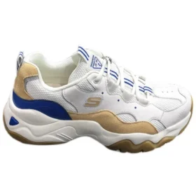 D’ Lites Low Chunky Ayakkabılar Beyaz/Mavi