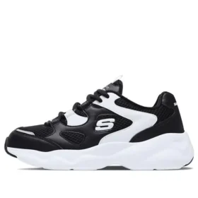 D’ Lites Low-Top Daddy Ayakkabılar Beyaz/Siyah