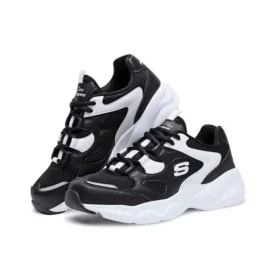 D’ Lites Low-Top Daddy Ayakkabılar Beyaz/Siyah
