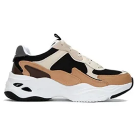 D’ Lites Sneakerlar “Bej Siyah Kahverengi”