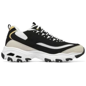 D’ Lites Sneakerlar “Siyah Bej Beyaz”