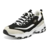 D’ Lites Sneakerlar “Siyah Bej Beyaz”