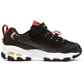 D’ Lites Sneakerlar “Siyah Kırmızı”