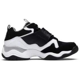 D’ Lites Train Mid-Top Daddy Ayakkabılar Siyah/Beyaz