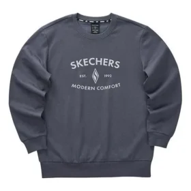 Diamond Serisi Harf Baskılı Günlük Sweatshirt “Gri Beyaz”
