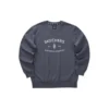 Diamond Serisi Harf Baskılı Günlük Sweatshirt “Gri Beyaz”