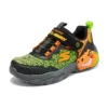 Dino-Lights Sneakerlar “Yeşil Turuncu Siyah”