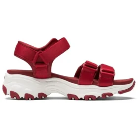 DLites Retro Panda Kırmızı Sandaletler
