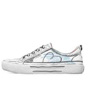 Dr. Seuss x Skechers Bob’s B Wilder Düşük Topuklu Günlük Ayakkabılar Beyaz/Mavi/Siyah