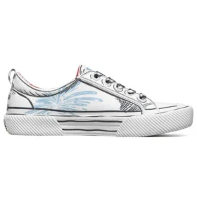 Dr. Seuss x Skechers Bob’s B Wilder Düşük Topuklu Günlük Ayakkabılar Beyaz/Mavi/Siyah