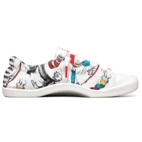 Dr. Seuss x Skechers Bob’s Beach Bingo Düşük Bilekli Sneakerlar Beyaz/Kırmızı/Mavi