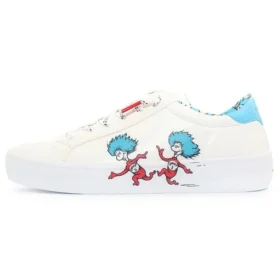 Dr. Seuss x Skechers Goldie 2.0 Düşük Bilekli Sneaker Beyaz/Mavi