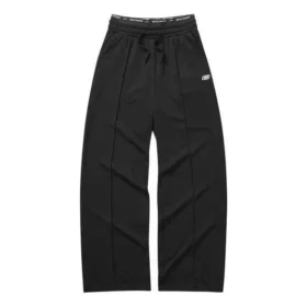 Düz Renkli Gevşek Spor Pantolon “Siyah Gri”