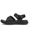 Elite Flex Velcro Spor Siyah Sandaletler