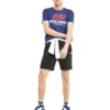 Erkek Skechers Kısa Kollu Mavi