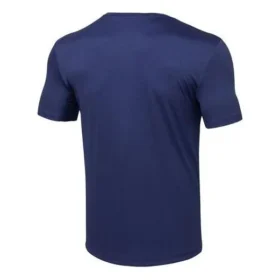 Erkek Skechers Sport Antrenman Koşu Spor Örme Kısa Kollu Mavi