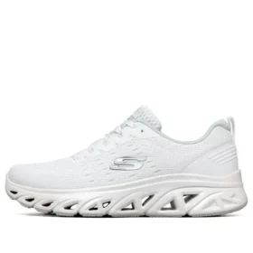 Glide-Step Sport Düşük Bilekli Koşu Ayakkabısı Beyaz/Gümüş