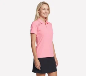 GO GOLF Kısa Kollu Birdie Önü Fermuarlı Polo