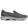 Go Walk 5 Düşük Bilekli Loafer Gri