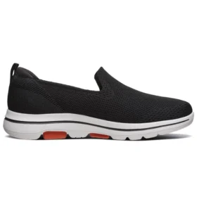 Go Walk 5 Düşük Bilekli Loafer Siyah/Beyaz