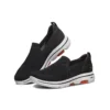 Go Walk 5 Düşük Bilekli Loafer Siyah/Beyaz