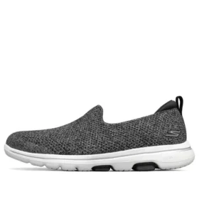 Go Walk 5 Loafer Gri/Beyaz