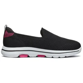 Go Walk 5 Loafer “Siyah Pembe Kırmızı”