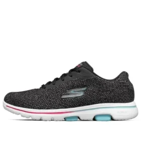 Go Walk 5 Spor Ayakkabılar Siyah/Beyaz/Yeşil