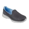 Go Walk 6 Low Loafer Gri/Mavi