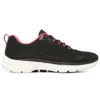 Go Walk 6 “Stunning Glow – Siyah/Ateşli Pembe”