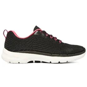 Go Walk 6 “Stunning Glow – Siyah/Ateşli Pembe”