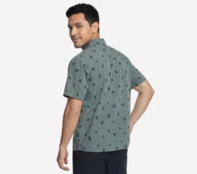 Go Walk Air Baskılı Kısa Kollu Gömlek
