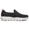 Go Walk Evolution Ultra Düşük Bilekli Siyah/Kırmızı