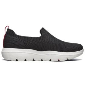 Go Walk Evolution Ultra Düşük Bilekli Siyah/Kırmızı