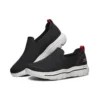 Go Walk Evolution Ultra Düşük Bilekli Siyah/Kırmızı
