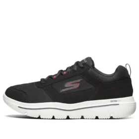 Go Walk Evolution Ultra Low-Top Siyah/Kırmızı