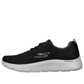 Go Walk Flex Bağcıklı Ayakkabılar “Siyah Gri”
