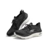 Go Walk Hyper Burst Düşük Bilekli Sneakerlar Siyah/Beyaz